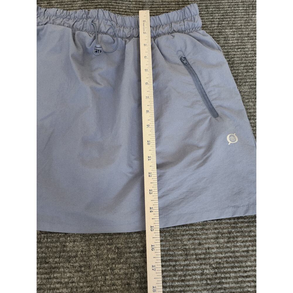 BORN Outdooor Womens Large Blue Athletic Cinch Waist Skort Pockets - Picture 7 of 9